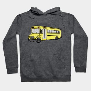 Yellow School Bus Hoodie